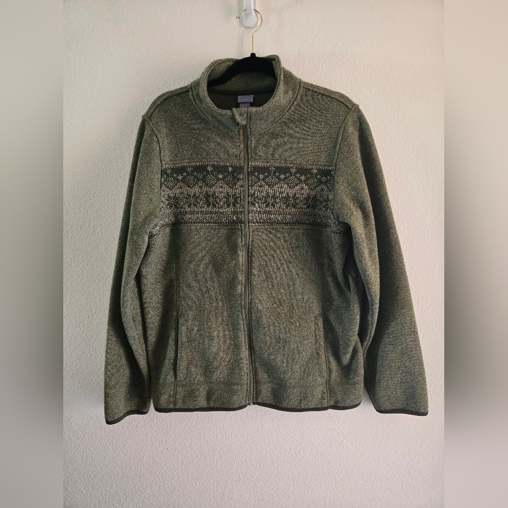 Laura Scott Women's Jacket Green XL